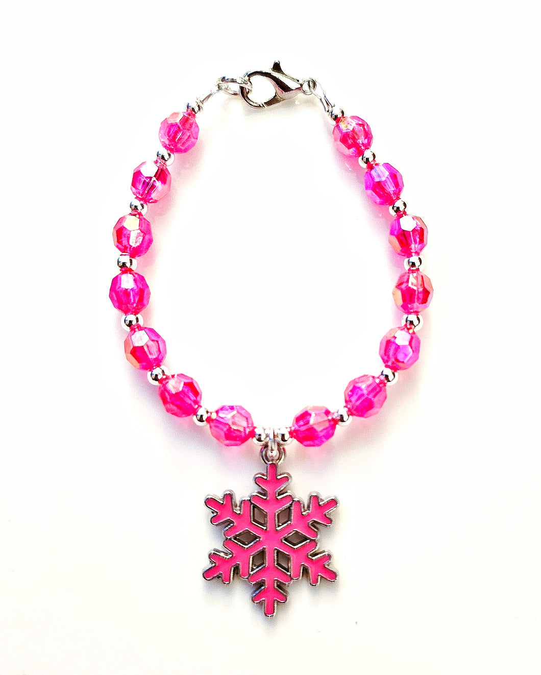 Winter Pink Snowflake