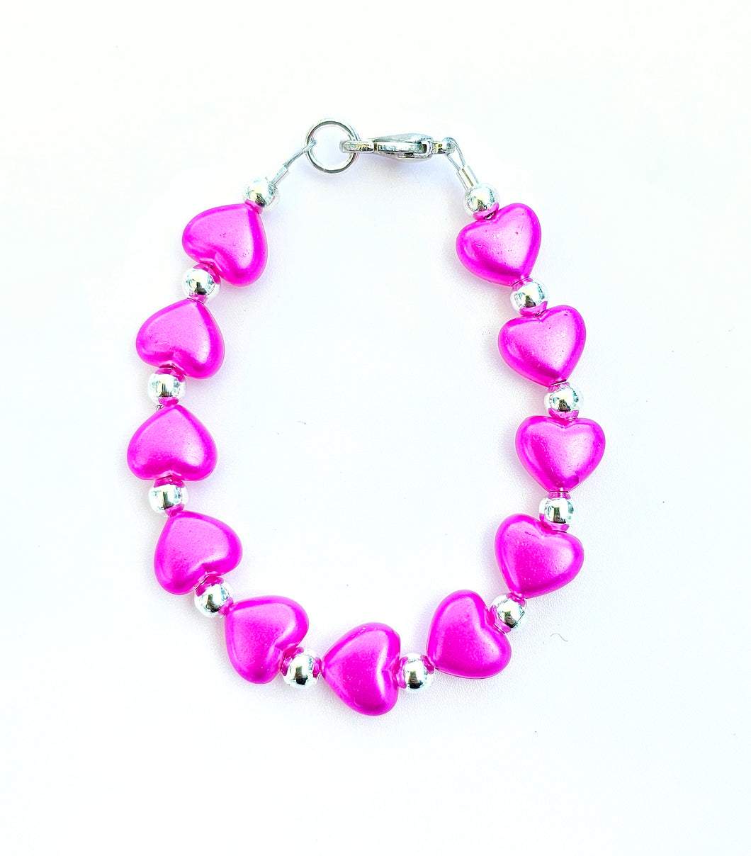 Hot Pink Hearts